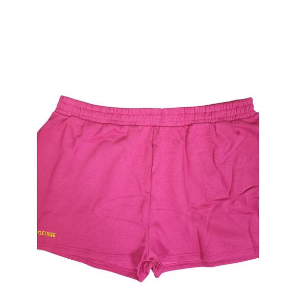 PrettyLittleThing Plus Hot Pink Sweat Shorts XXXL - Picture 4 of 8